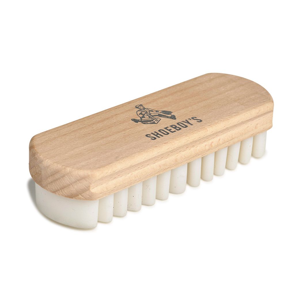 SHOEBOY'S Velours Nubuk Bürste Krepp