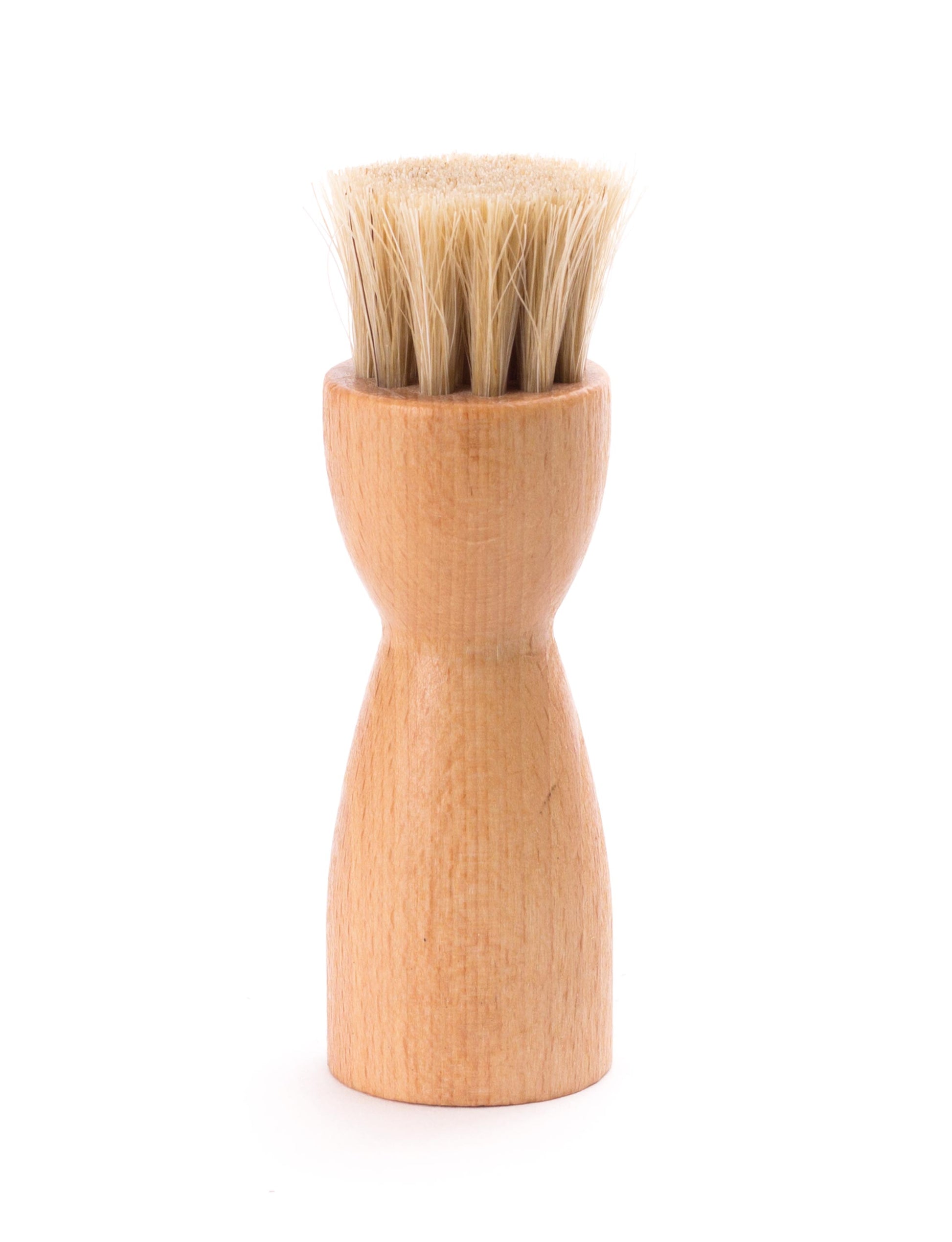 Burgol Tiegelbürste helles Rosshaar